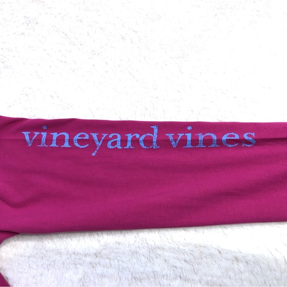 Vineyard Vines Tri-Colour Whale Long Sleeve Pocket Tee - Picture 7 of 12